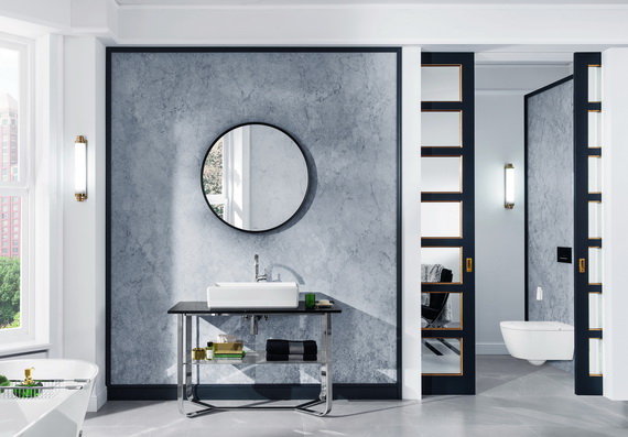дизайнерские зеркала для ванной комнаты